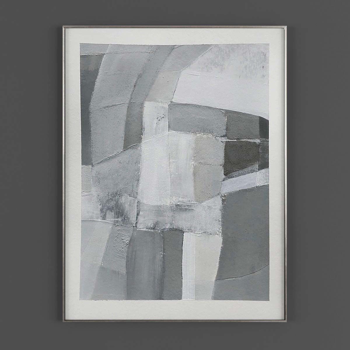 Pictures853 abstract framed art Low-poly 3D model_2