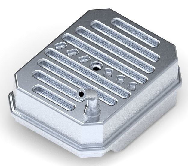 Car Fuel Tank 3D print model_3