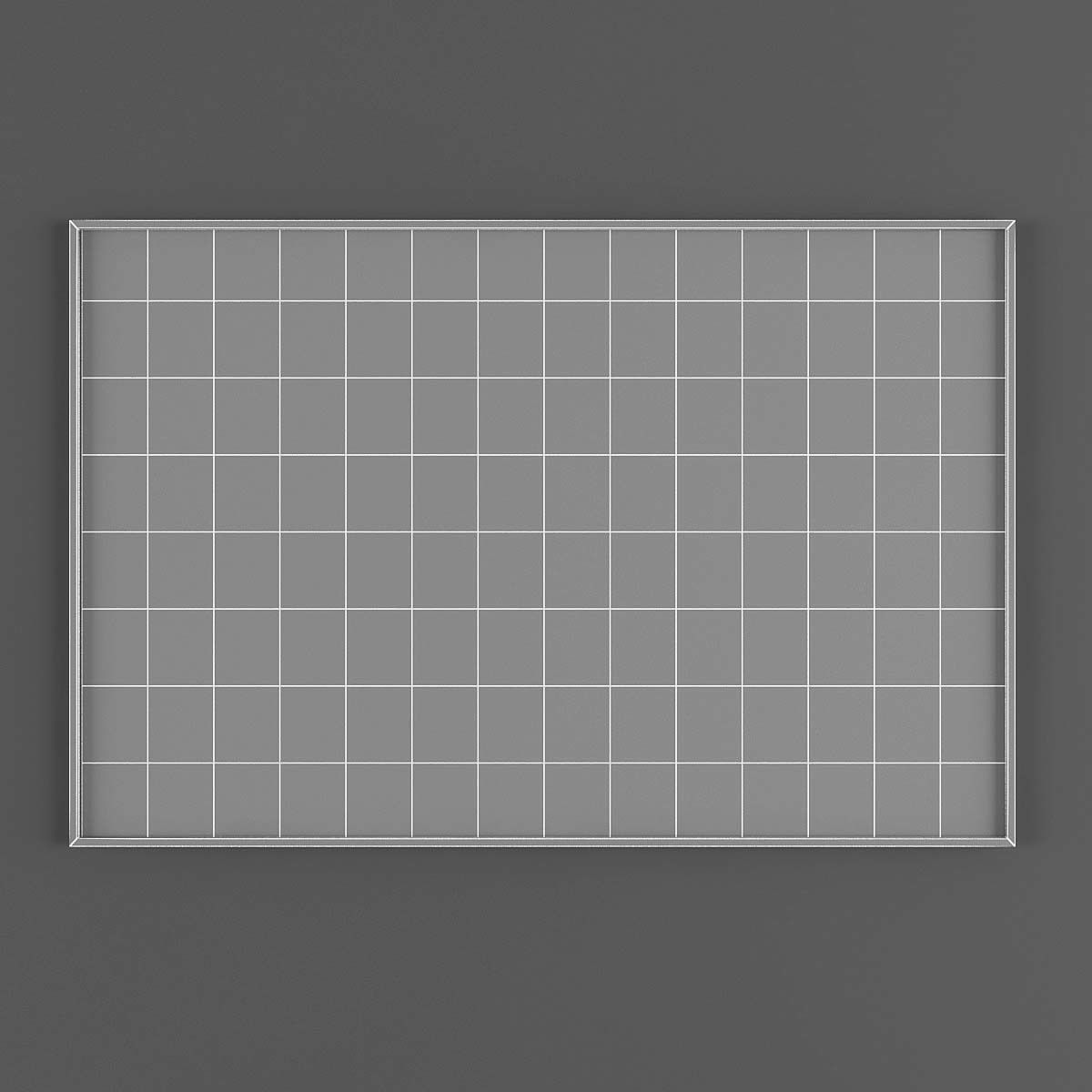 Pictures855 abstract painting hanging on wall Low-poly 3D model_3