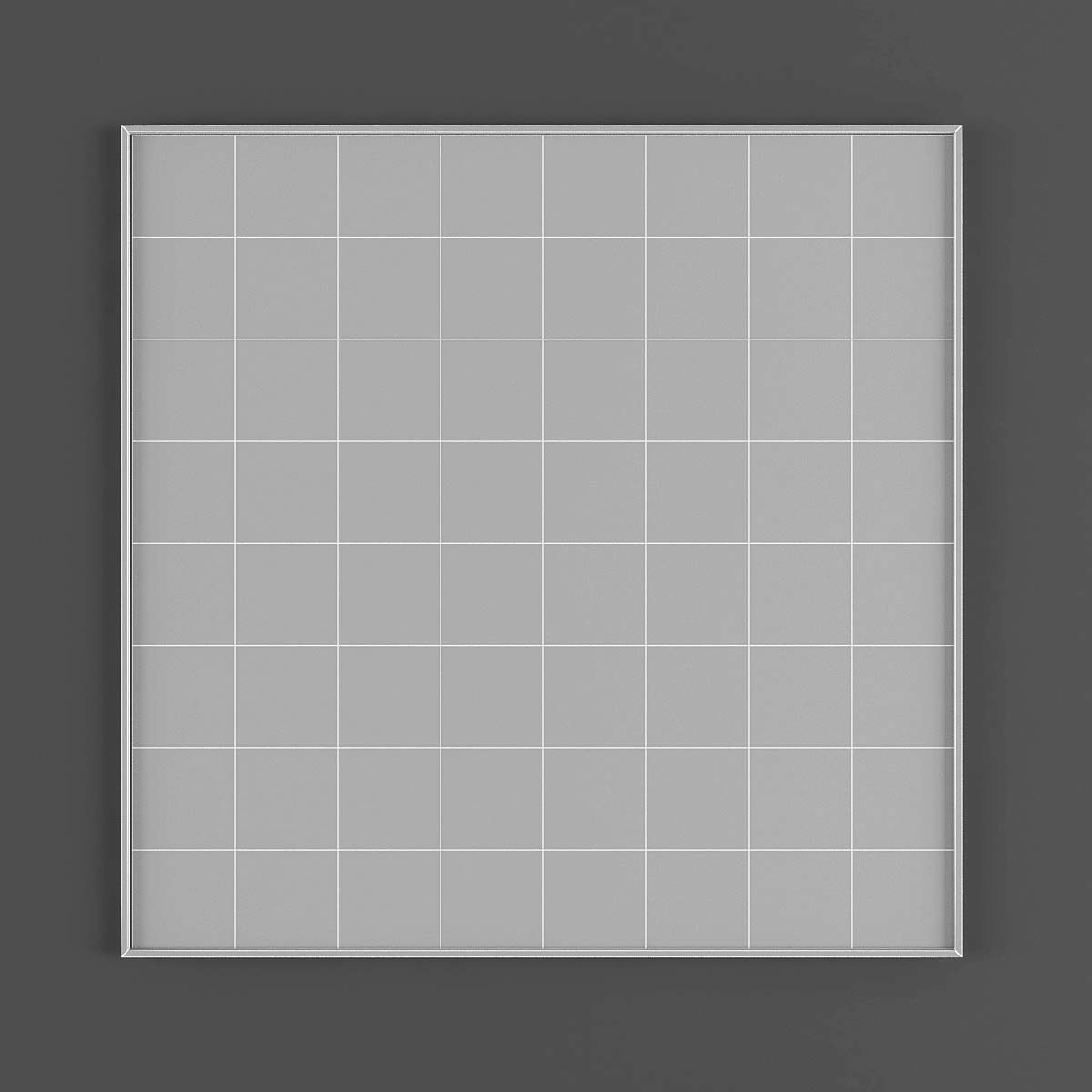 Pictures857 squares wall art Low-poly 3D model_4