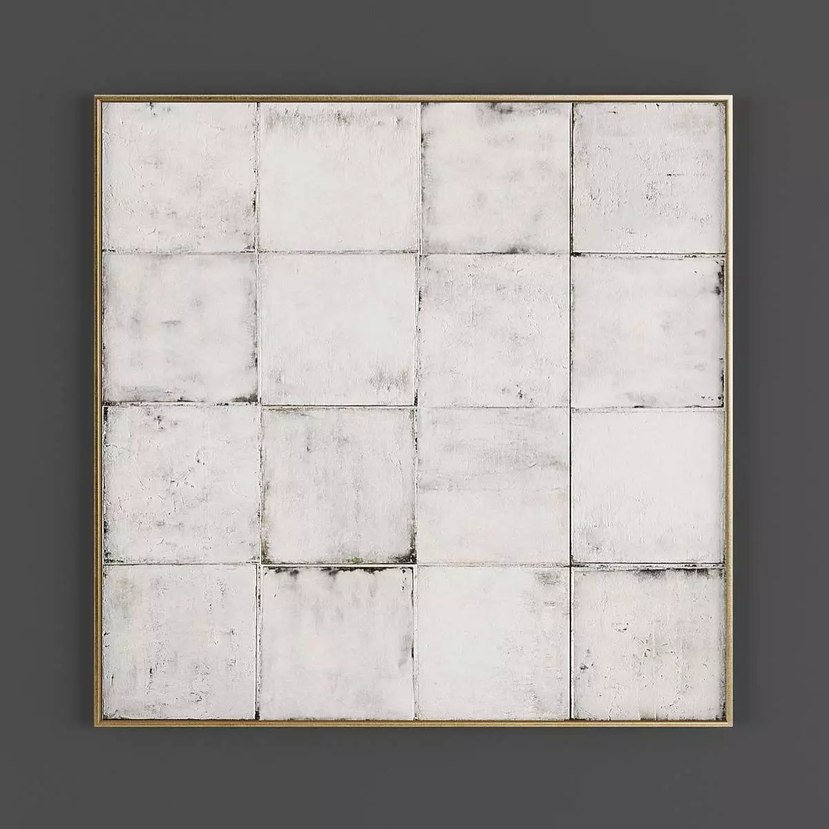 Pictures857 squares wall art Low-poly 3D model_0