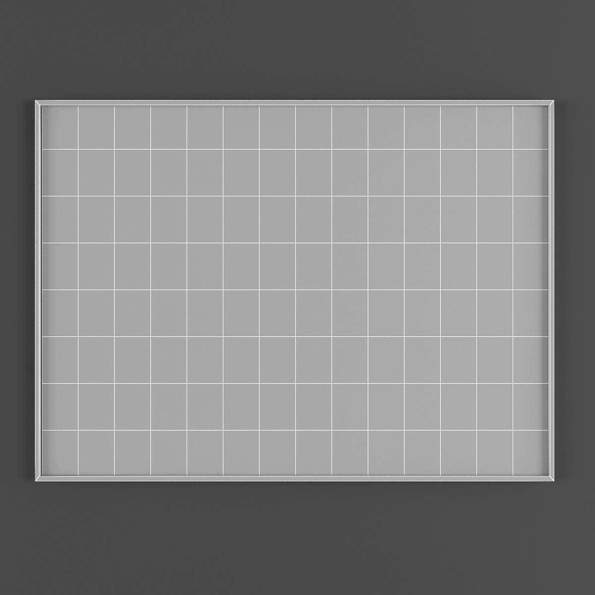 Pictures857 squares wall art Low-poly 3D model_3