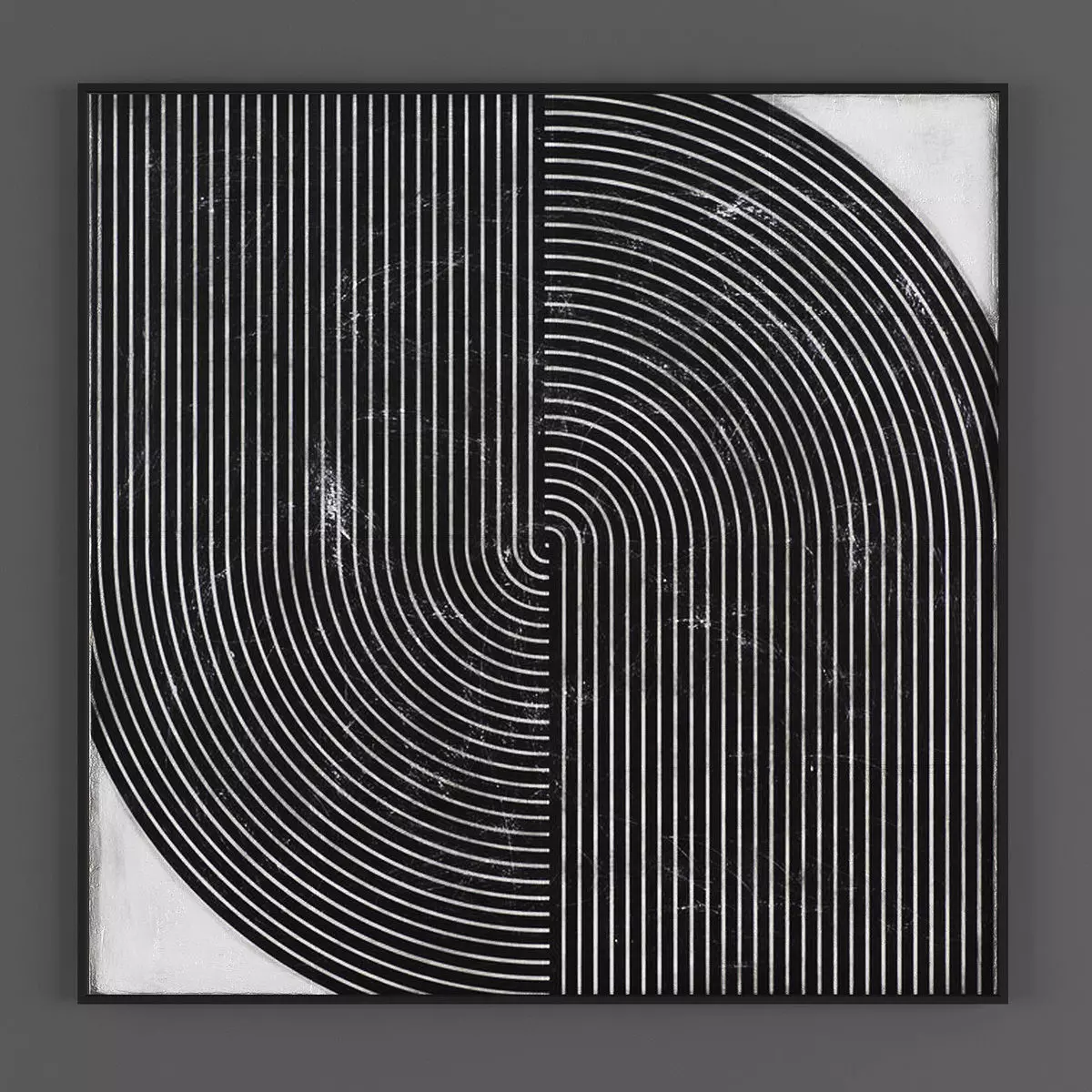 Pictures859 abstract painting Low-poly 3D model_0