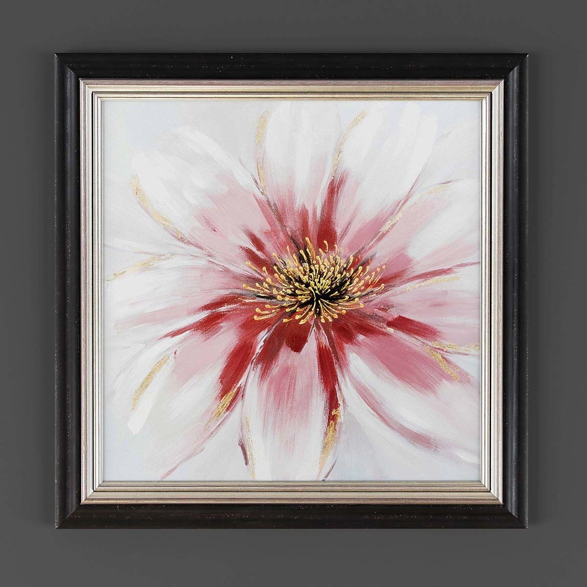 Pictures860 two framed prints of flowers in vases Low-poly 3D model_2