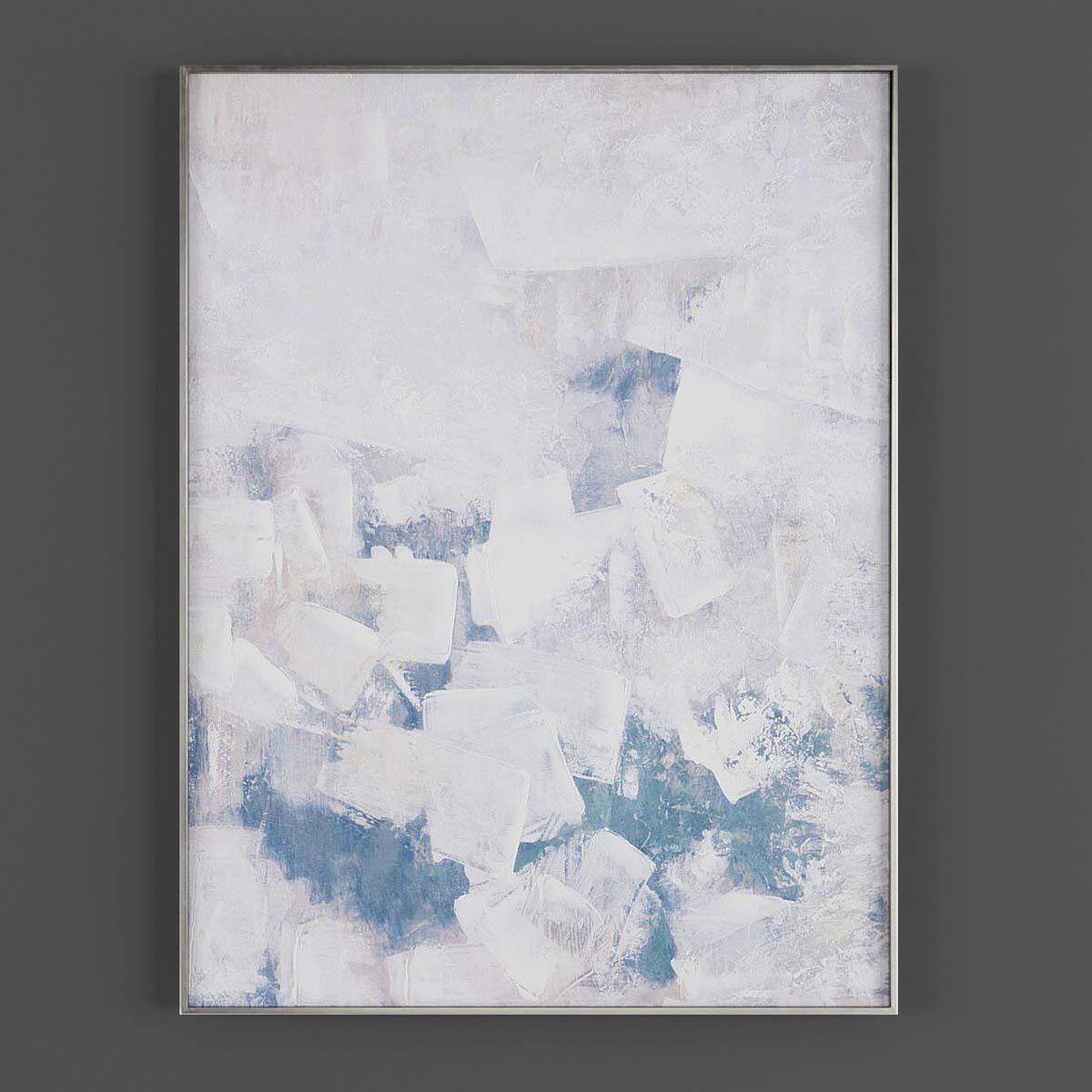 Pictures861 abstract painting hanging on wall Low-poly 3D model_2