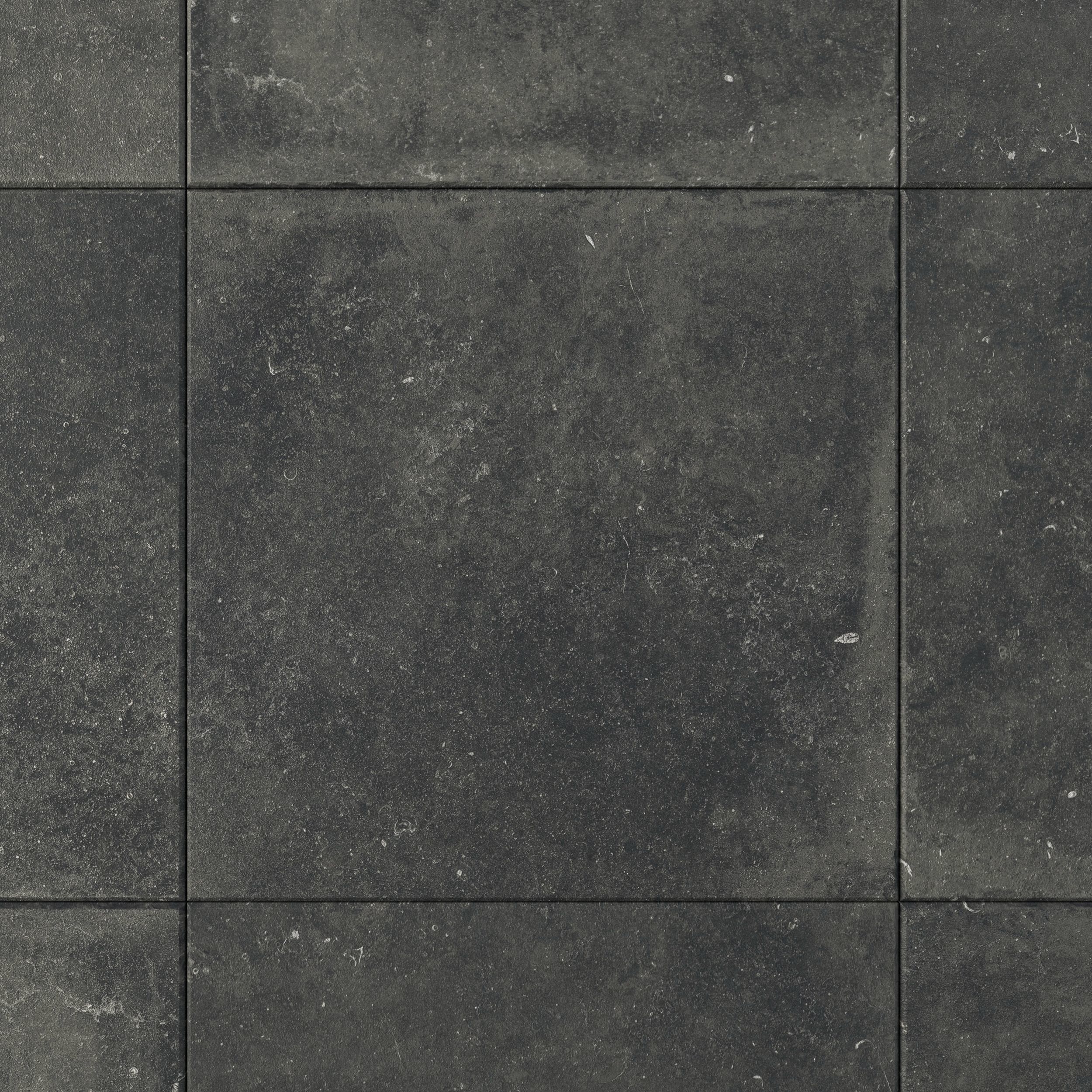 Flaviker Nordik Stone Black 80x80 Texture_1