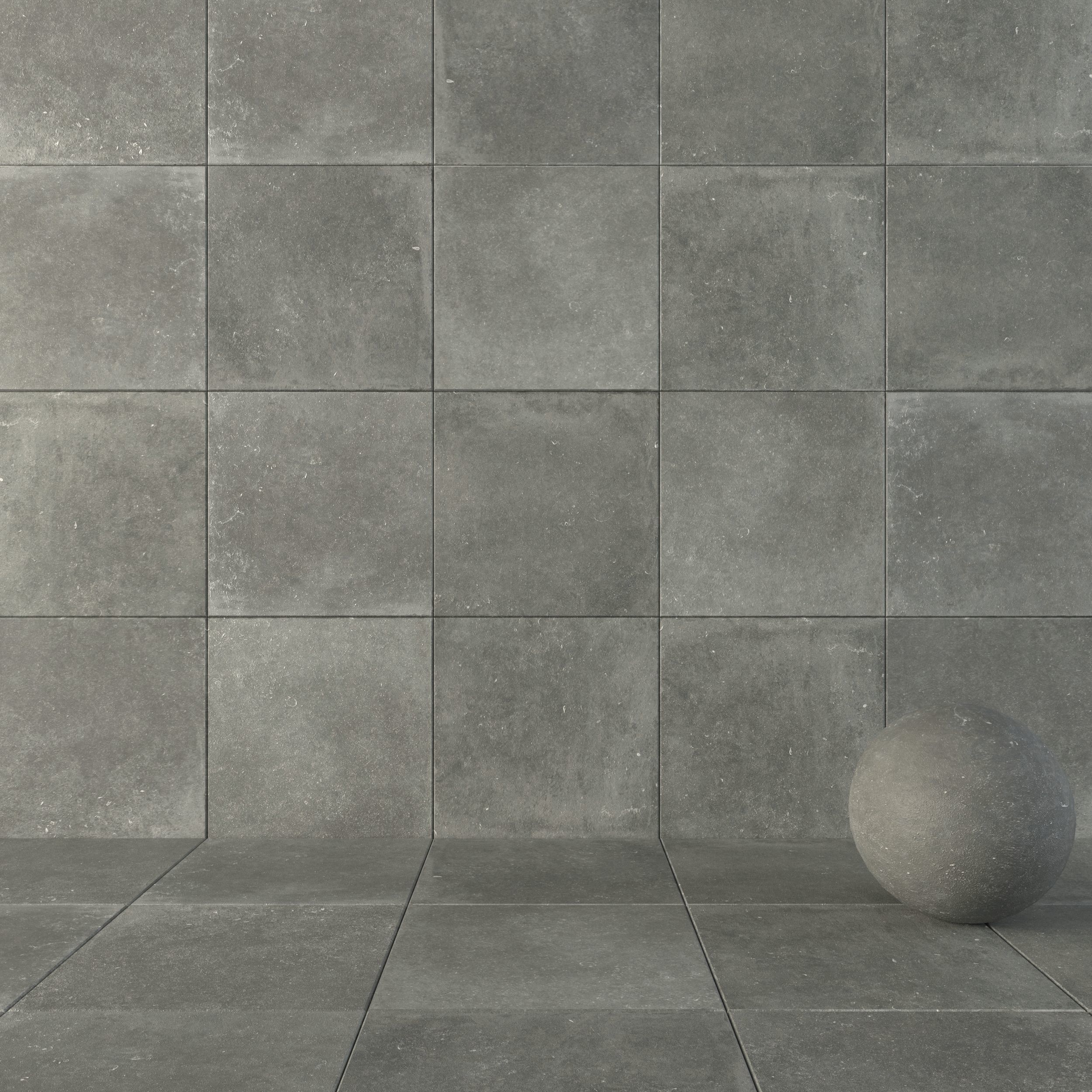 Flaviker Nordik Stone Grey 80x80 Texture_6