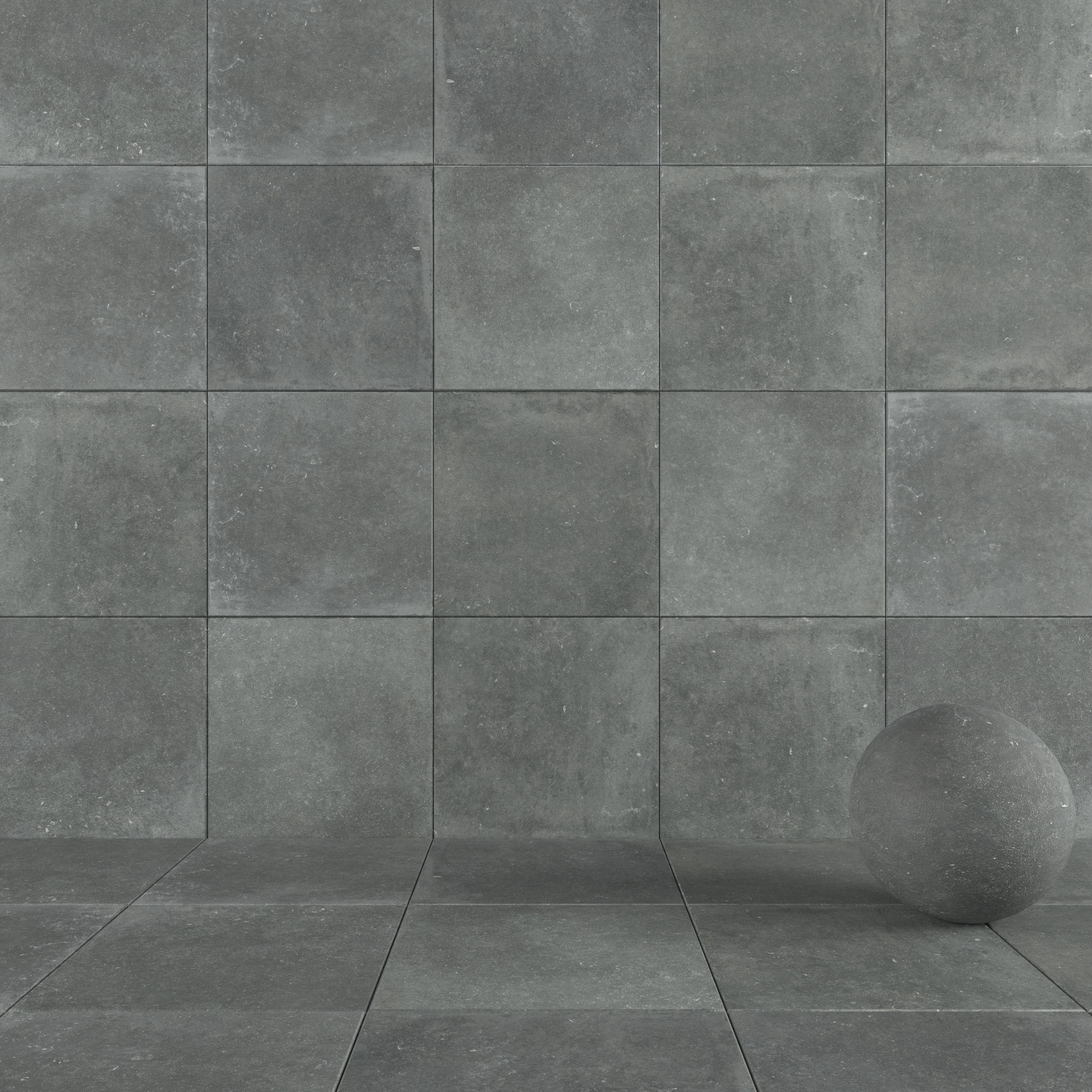 Flaviker Nordik Stone Grey 80x80 Texture_4