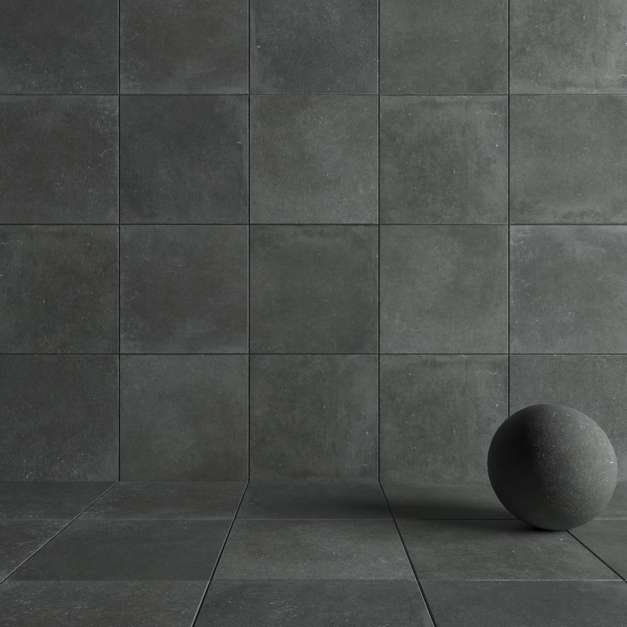 Flaviker Nordik Stone Grey 80x80 Texture_3