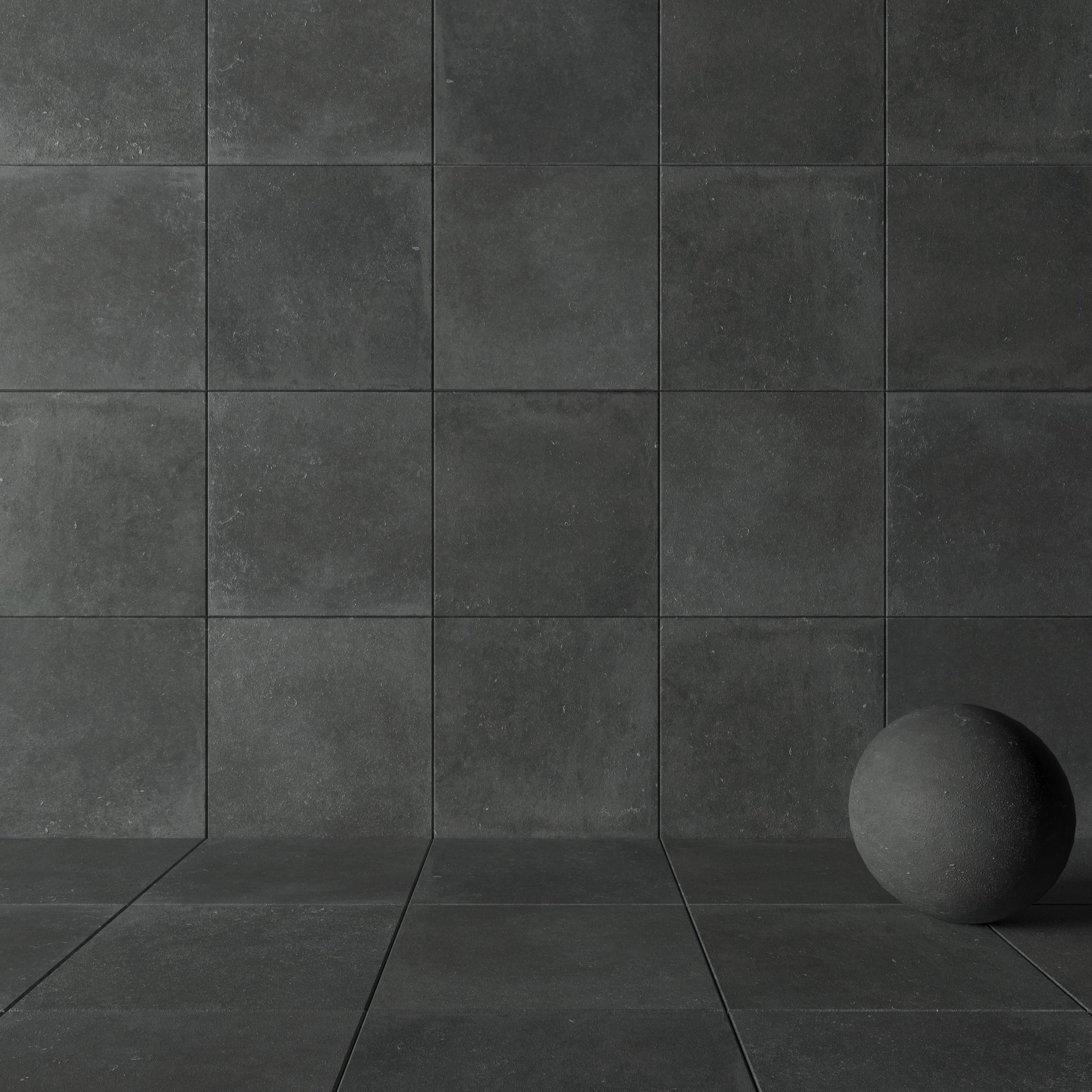 Flaviker Nordik Stone Grey 80x80 Texture_2