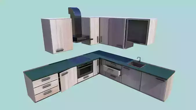 Kitchen Furniture Set