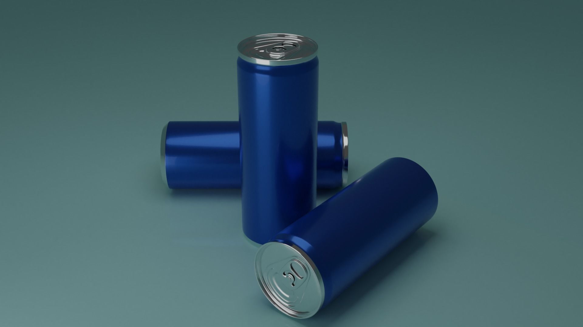 Beverage cans 250ml 3D model_4