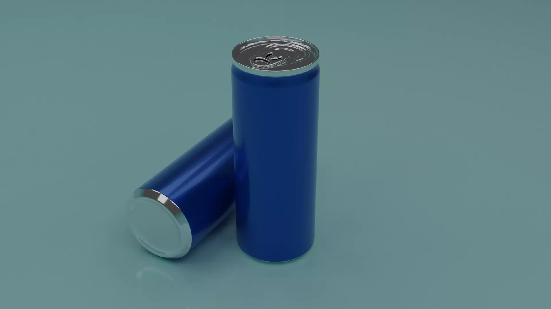 Beverage cans 250ml 3D model_0