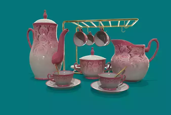 Porcelain Tea set-13