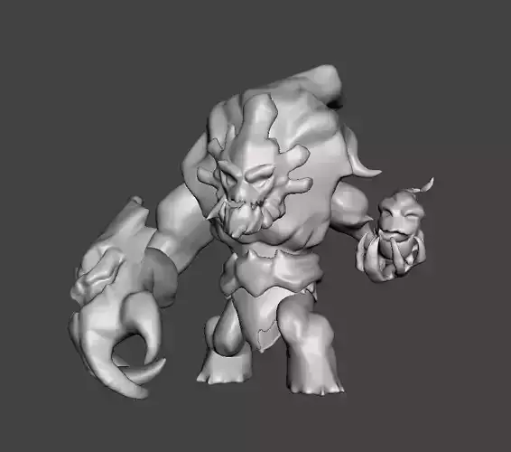 Maokai 3D Model monster 3D print model