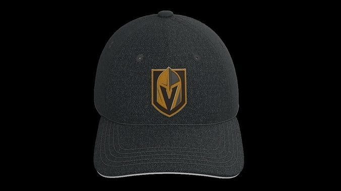 caps 3D vegas knights baseball cap 3D model