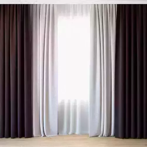 Curtains 31 Curtains with Tulle