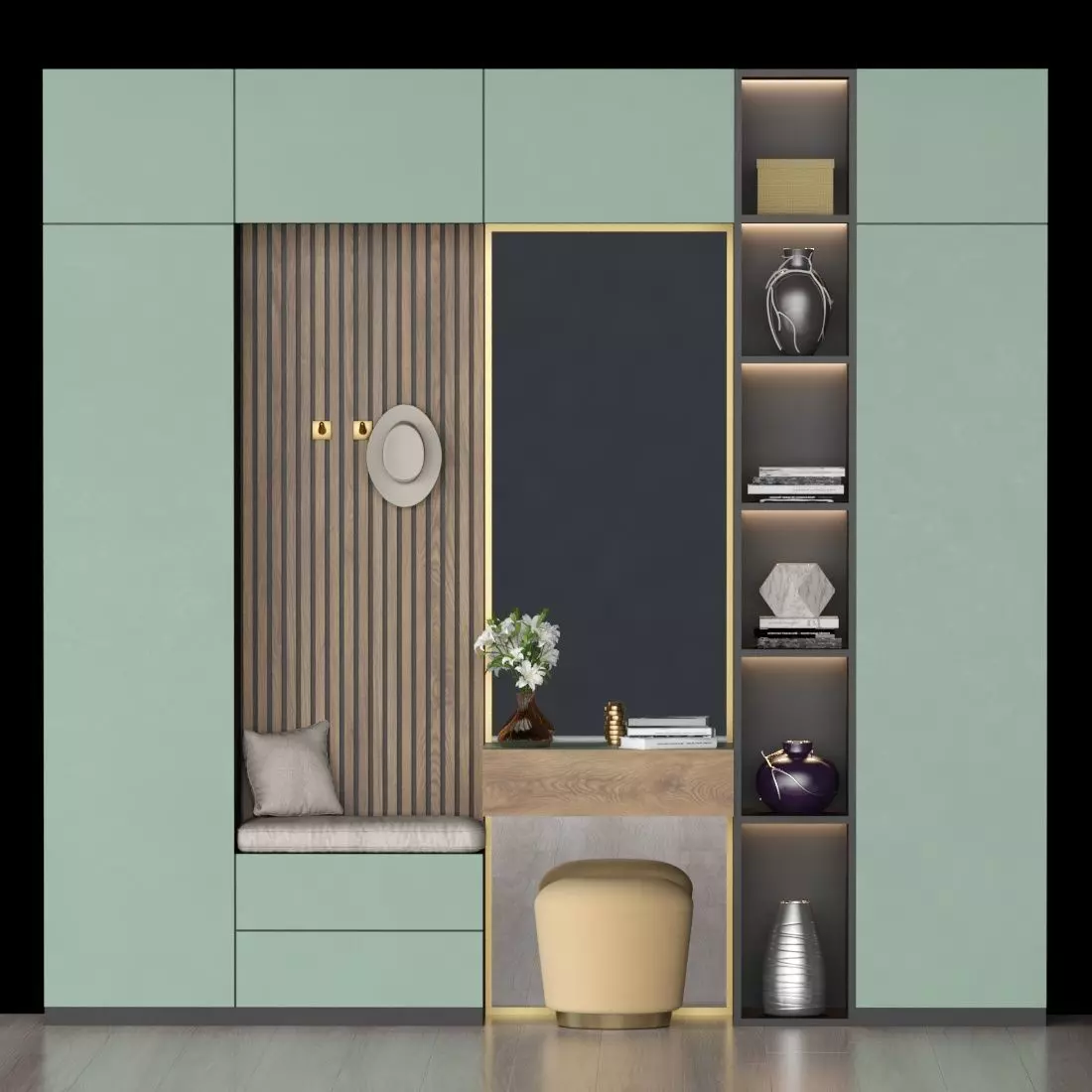 hall furniture 83 3D model