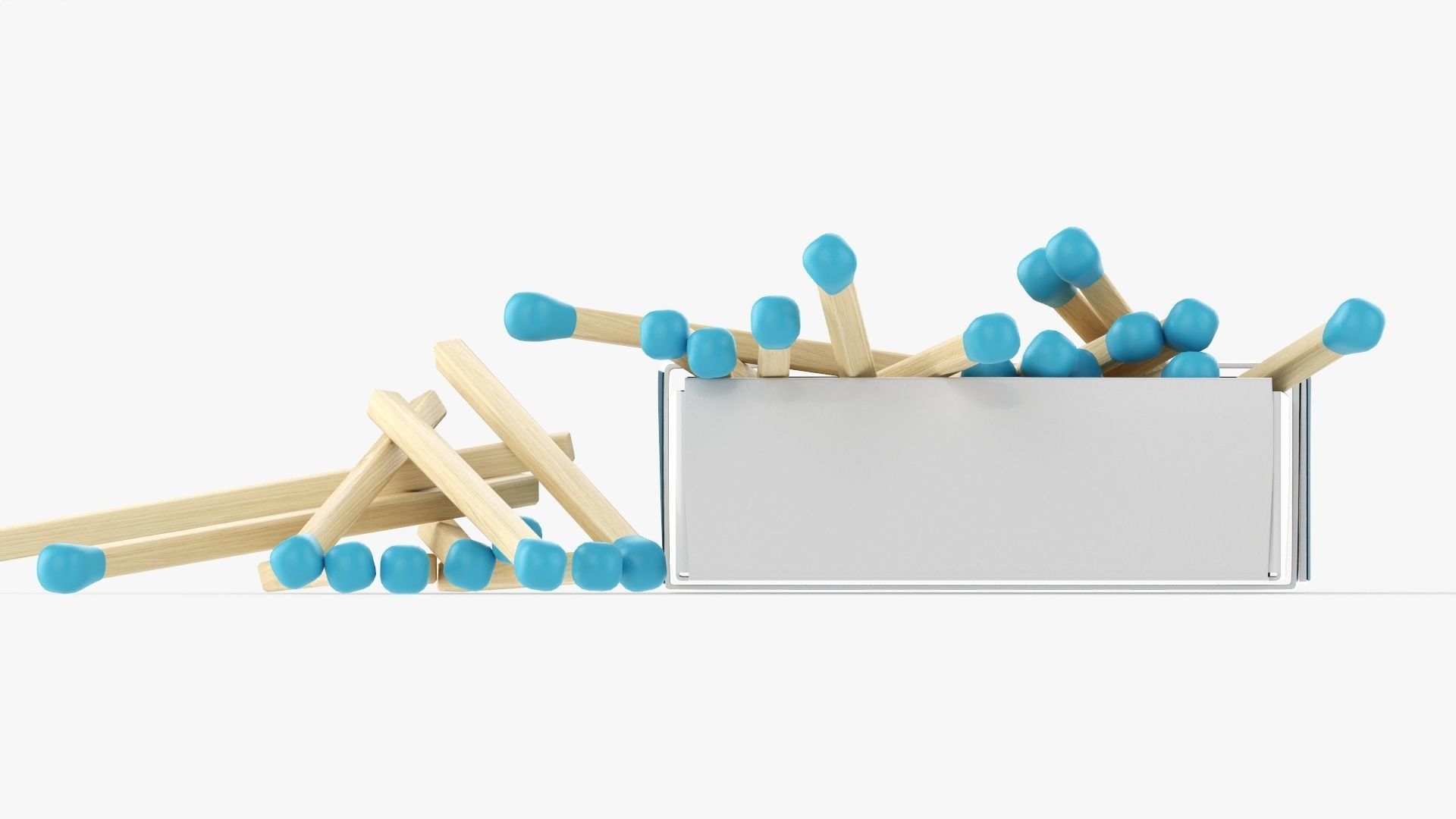 Matchbox Matches 01 3D model_3