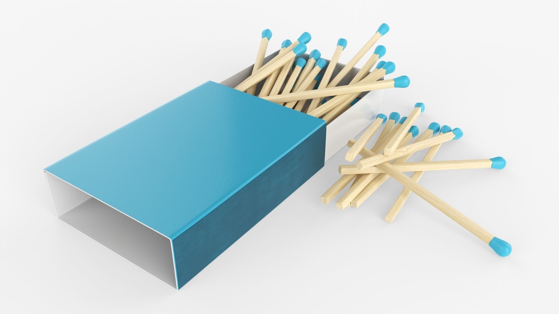 Matchbox Matches 01 3D model_1