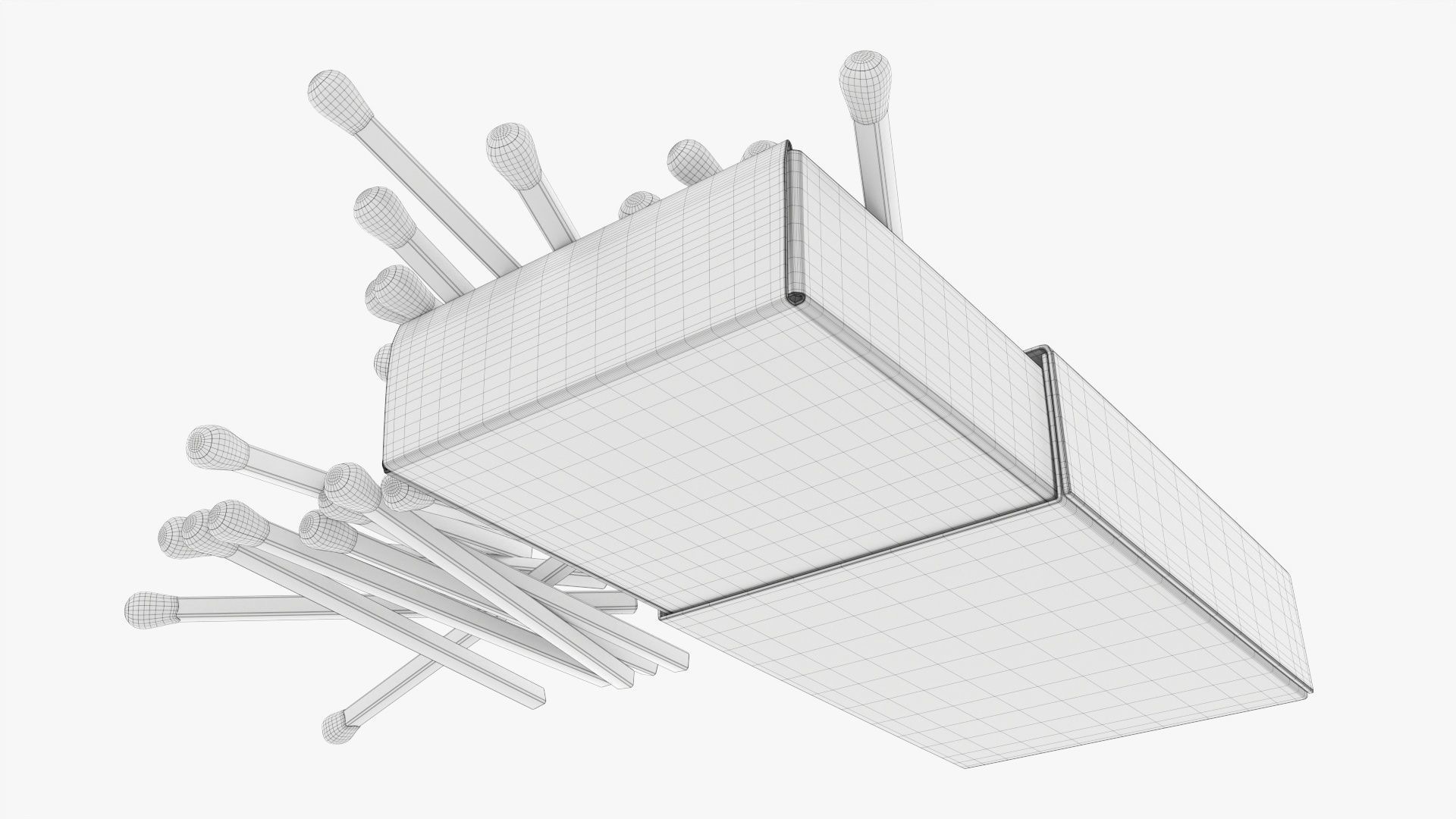 Matchbox Matches 01 3D model_8
