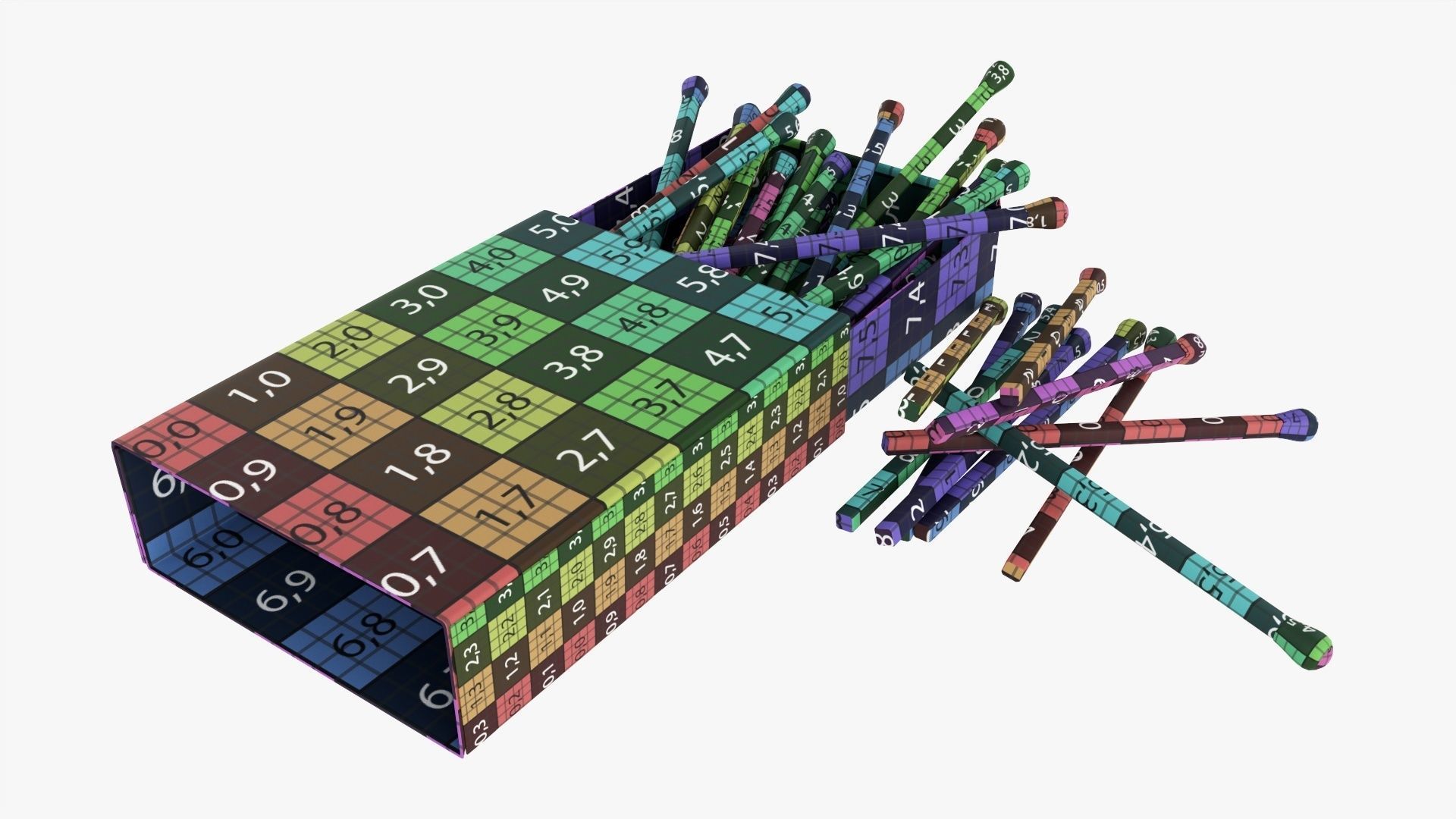 Matchbox Matches 01 3D model_13