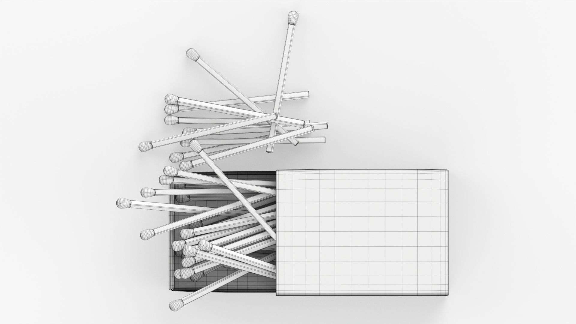 Matchbox Matches 01 3D model_11