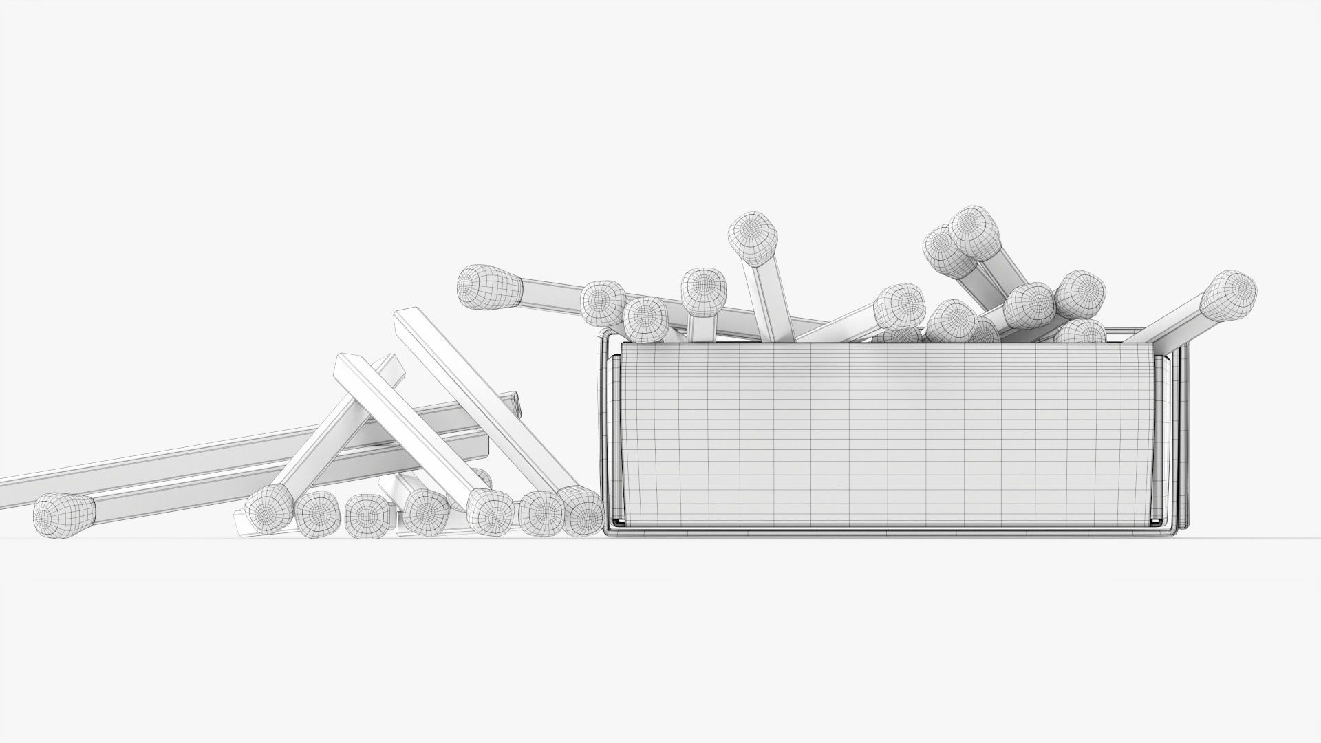 Matchbox Matches 01 3D model_9