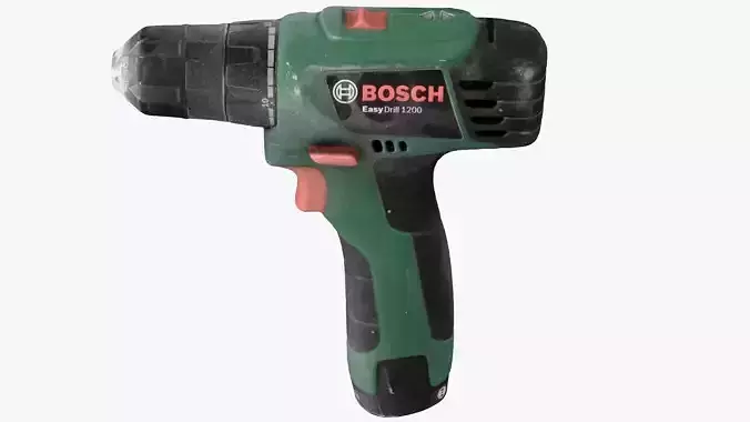 Electric Screwdriver - 3D Scanned - photorealistic