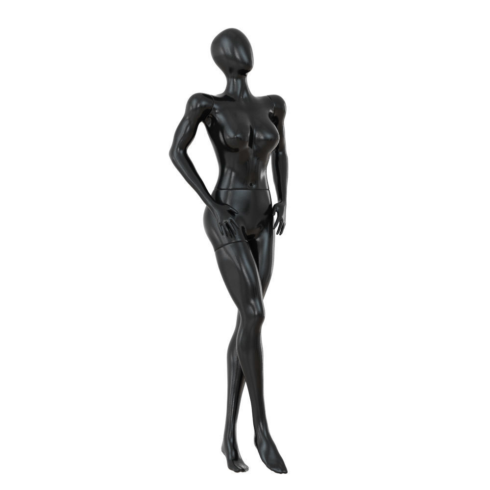 Female Abstract Mannequin 74 3D model_1
