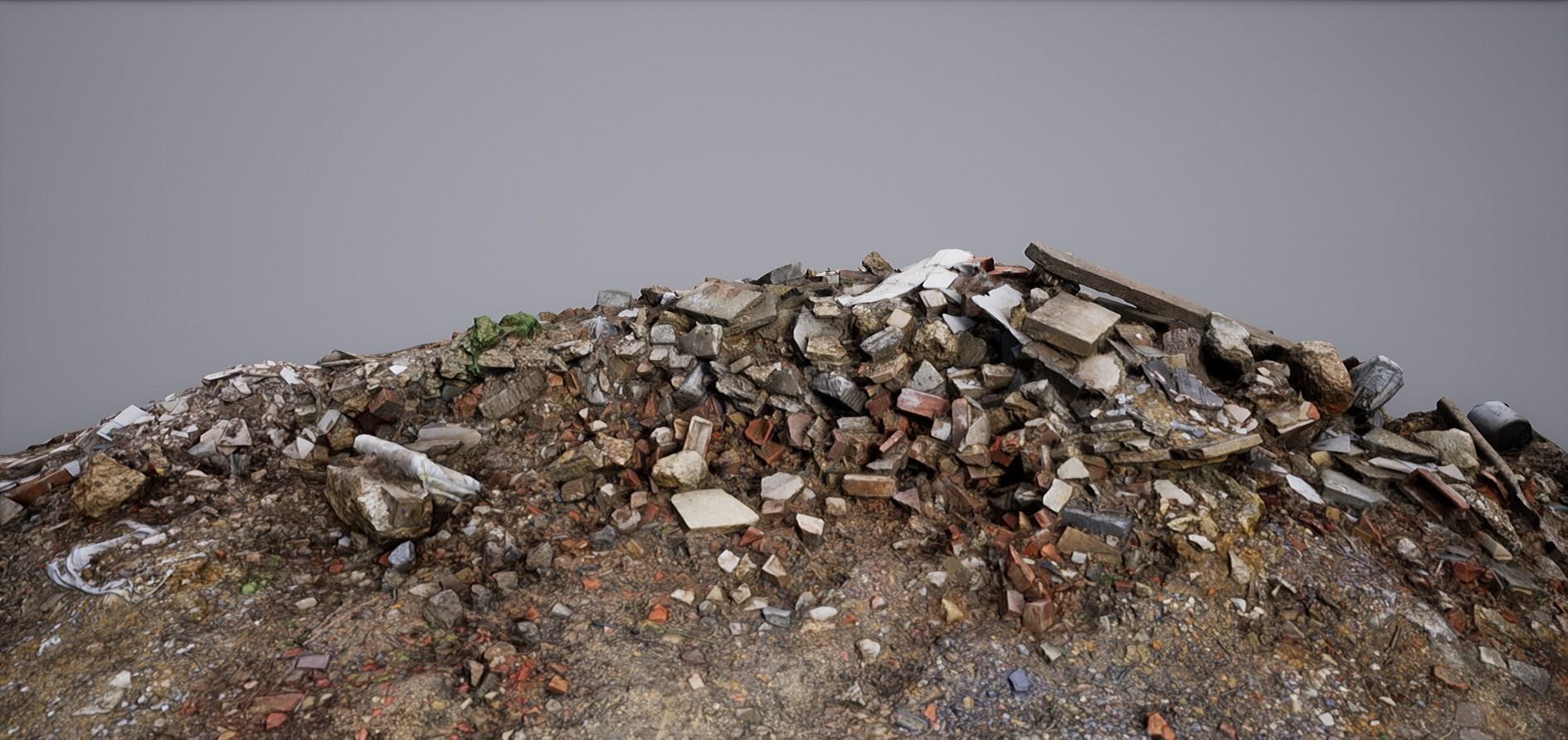 3D model Large Rubble Debris VR / AR / low-poly | CGTrader