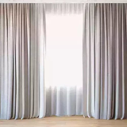 Curtains 56 Curtains with Tulle
