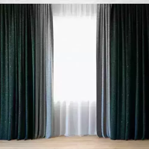 Curtains 74 Curtains with Tulle CAMIRA