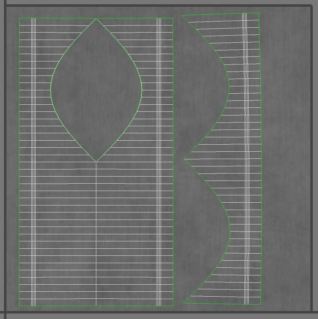 Decorative Ceiling Set 05 3D model_15