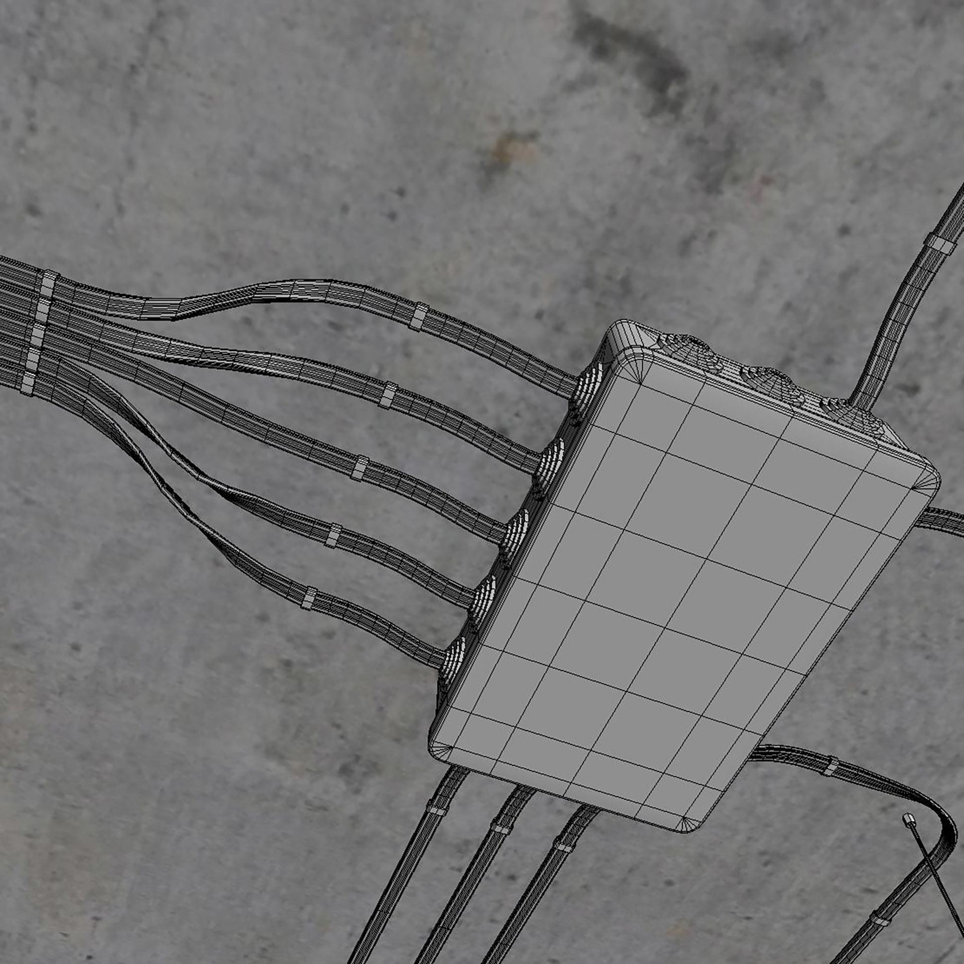 Decorative Ceiling Set 05 3D model_12