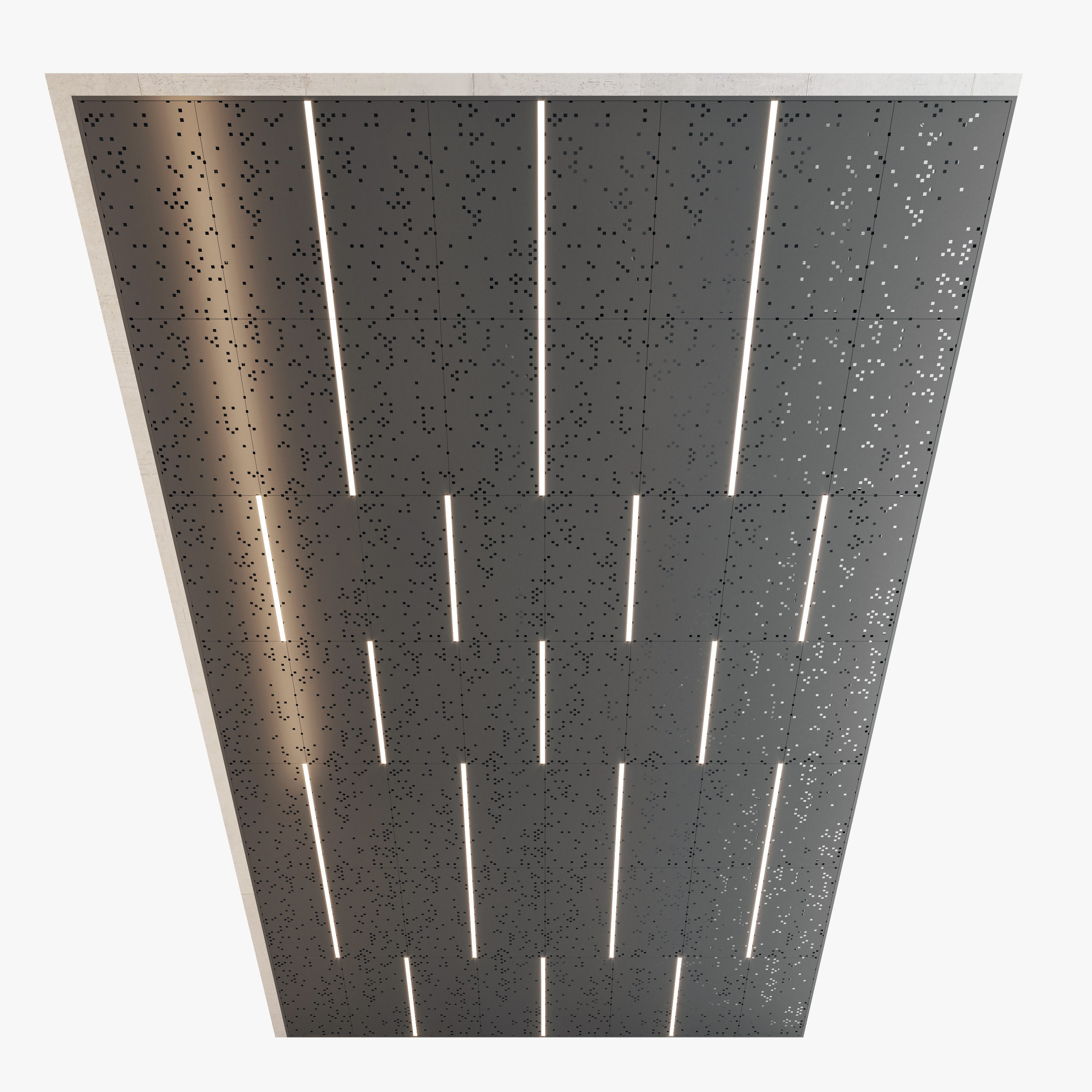 Decorative Ceiling Set 05 3D model_5