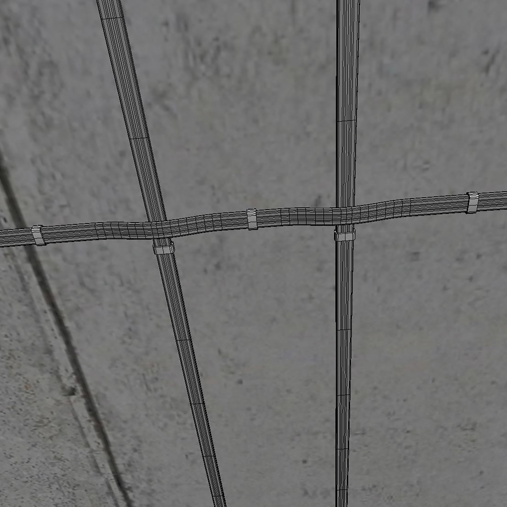 Decorative Ceiling Set 05 3D model_14