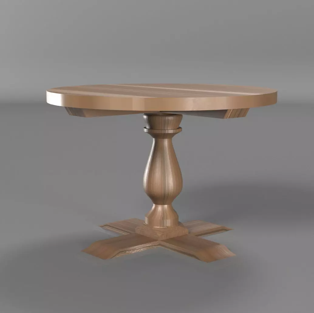 Melissa Round Table 3D model_0