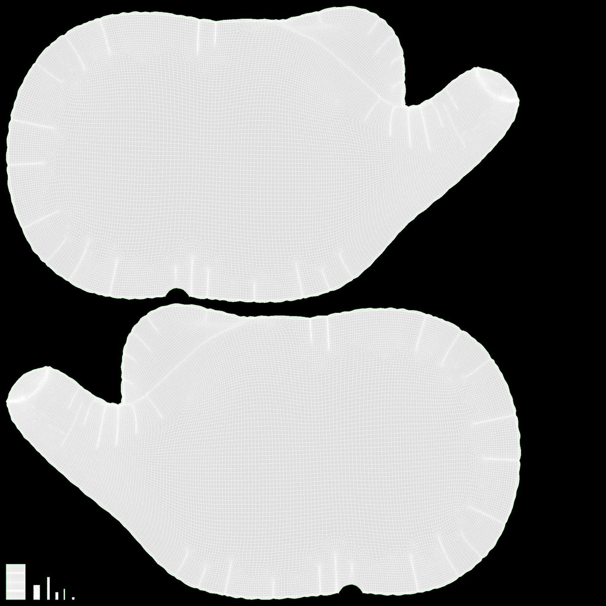 Foil decoration balloon 01 Elephant 3D model_13