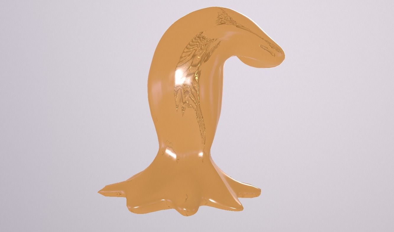 Slime Monster  Low-poly 3D model_5