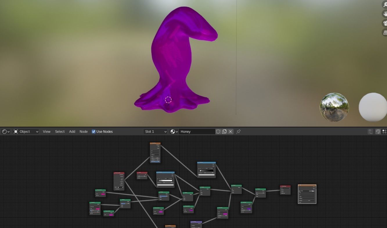 Slime Monster  Low-poly 3D model_19