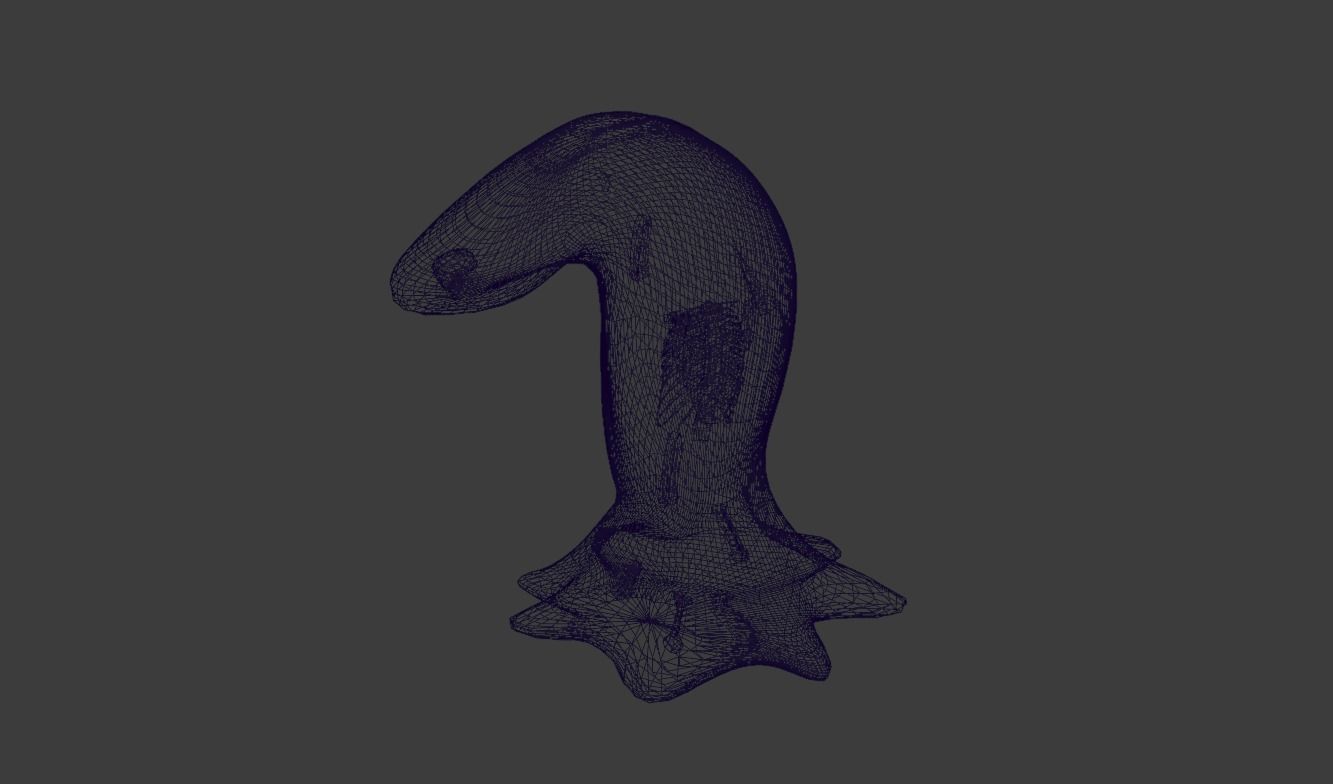 Slime Monster  Low-poly 3D model_18