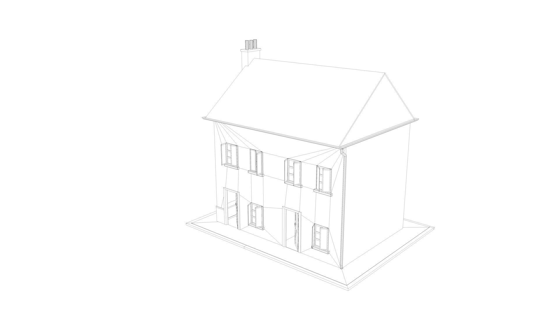 Old House 3D model_6