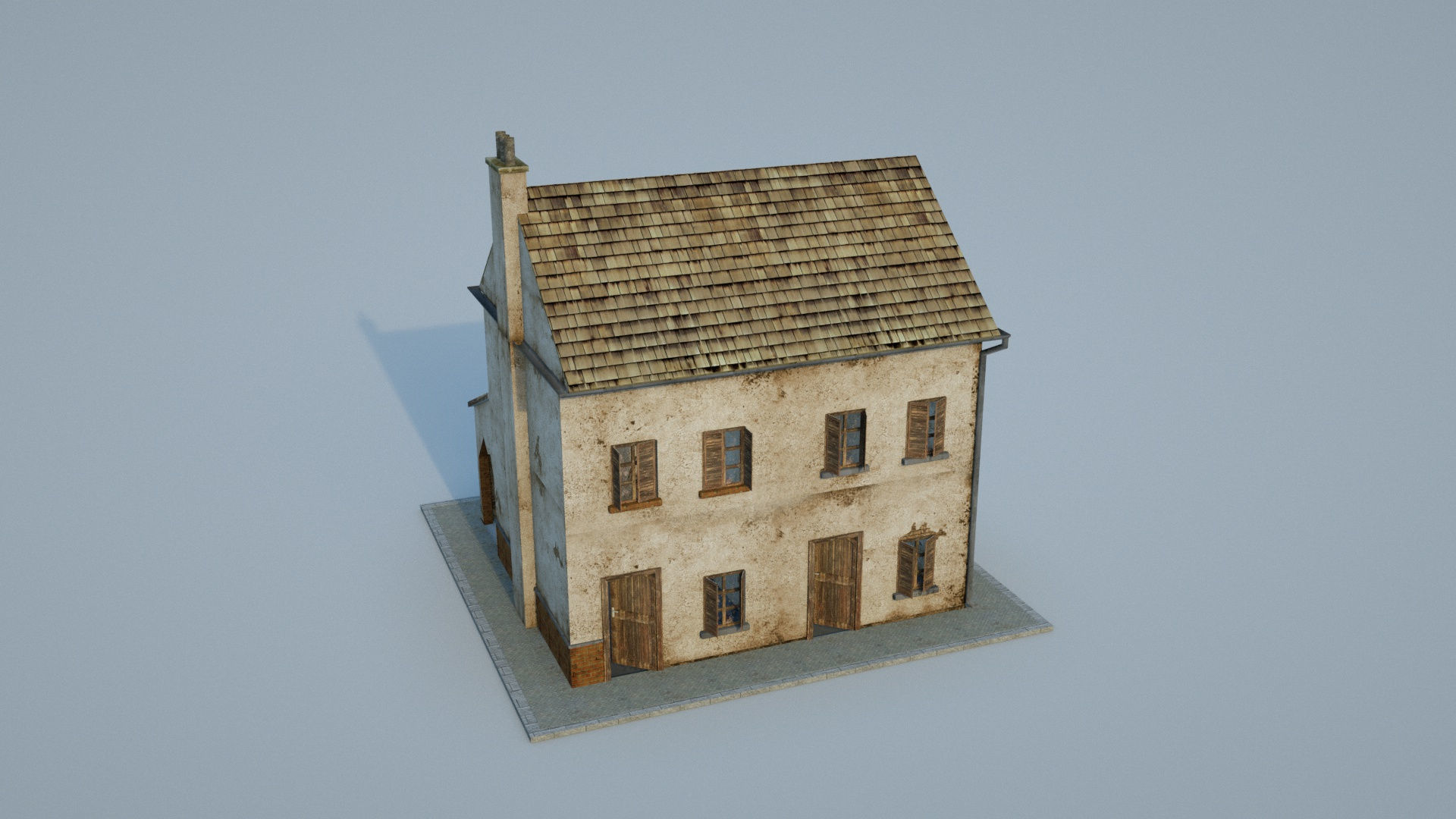 Old House 3D model_1