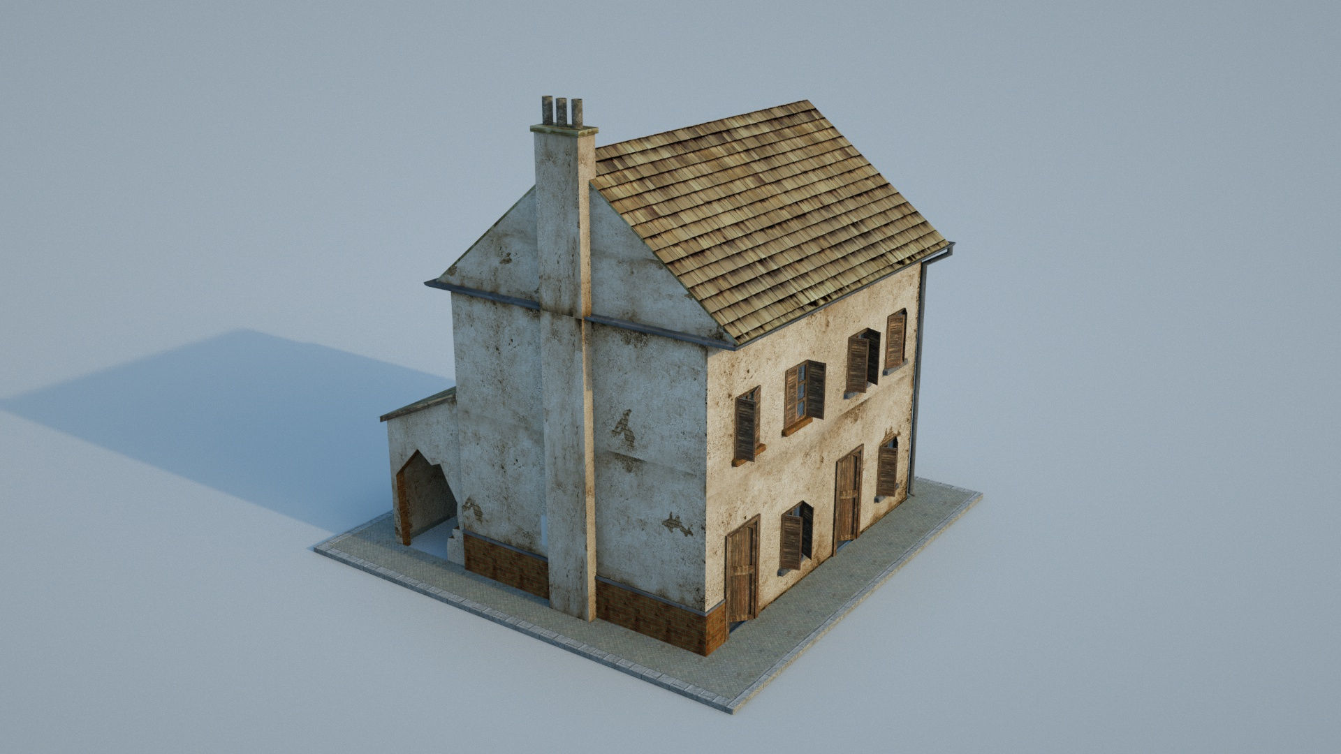 Old House 3D model_4