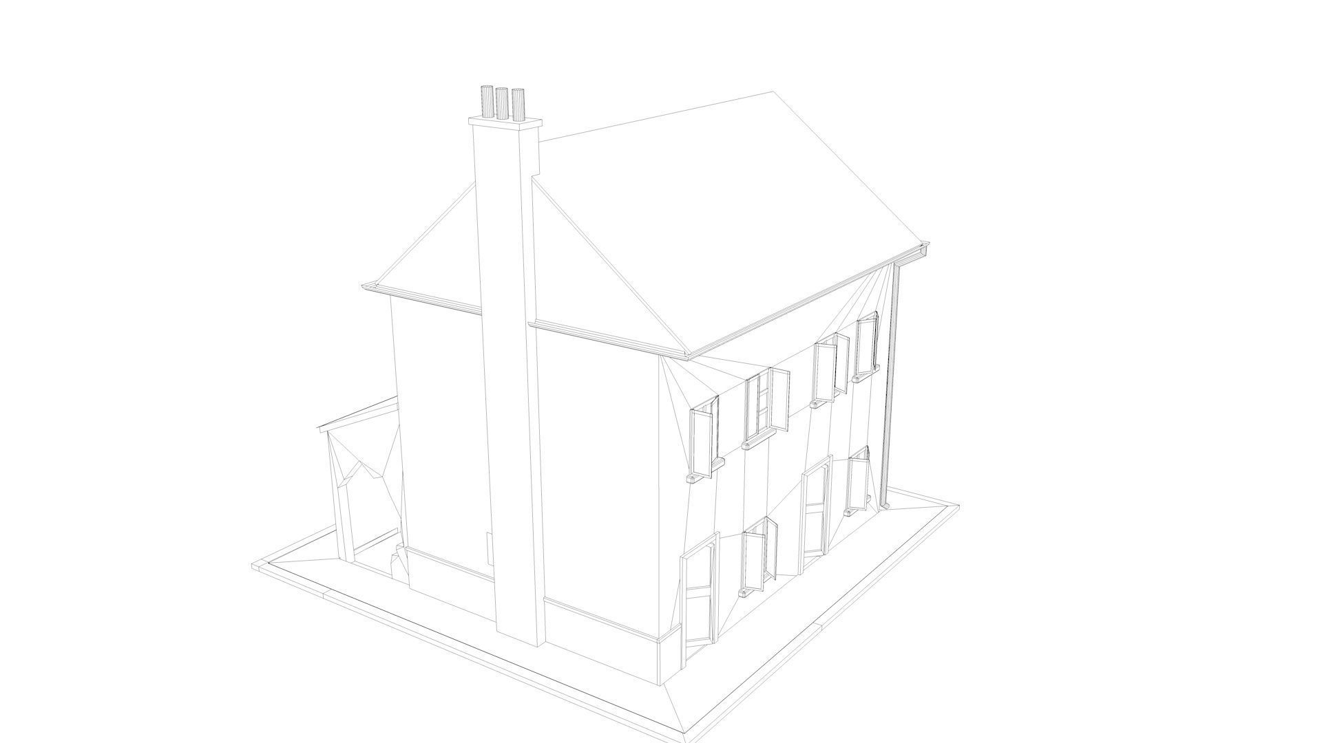 Old House 3D model_5