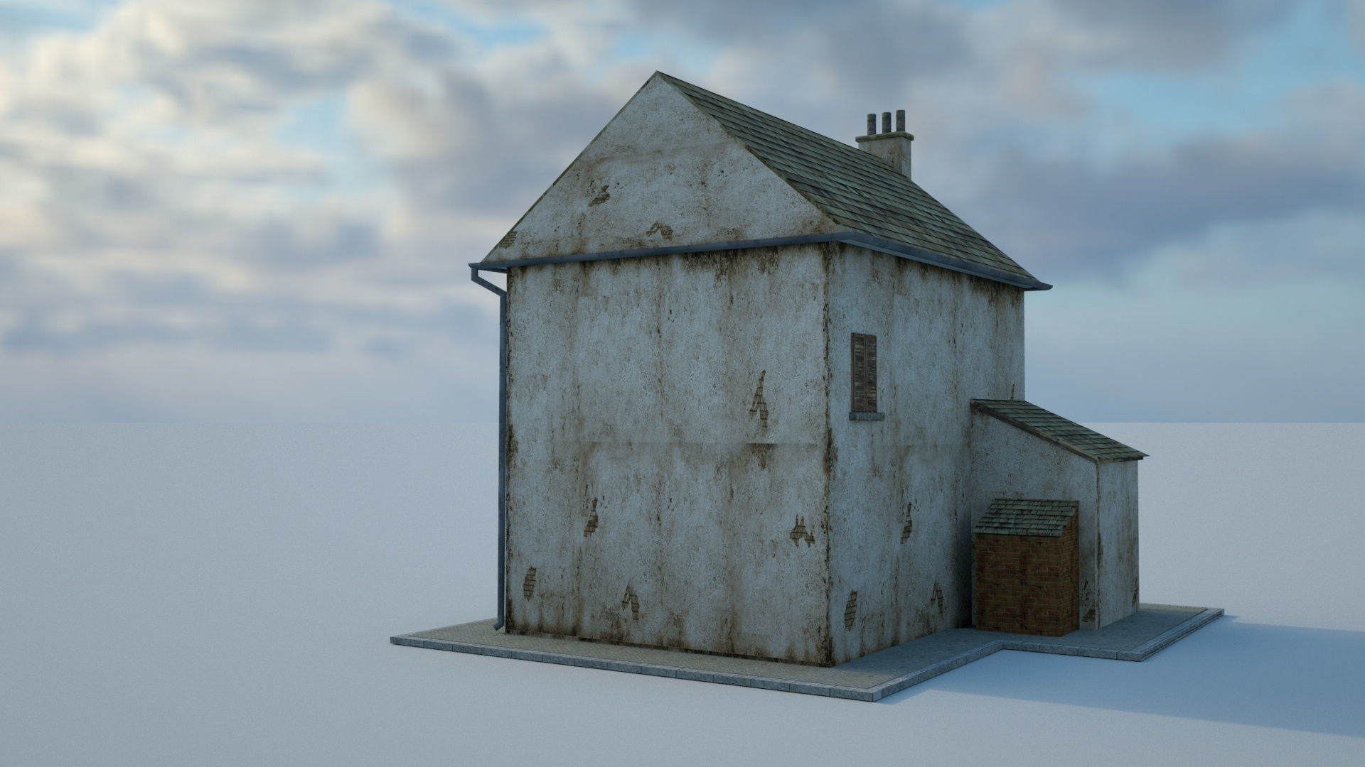 Old House 3D model_2