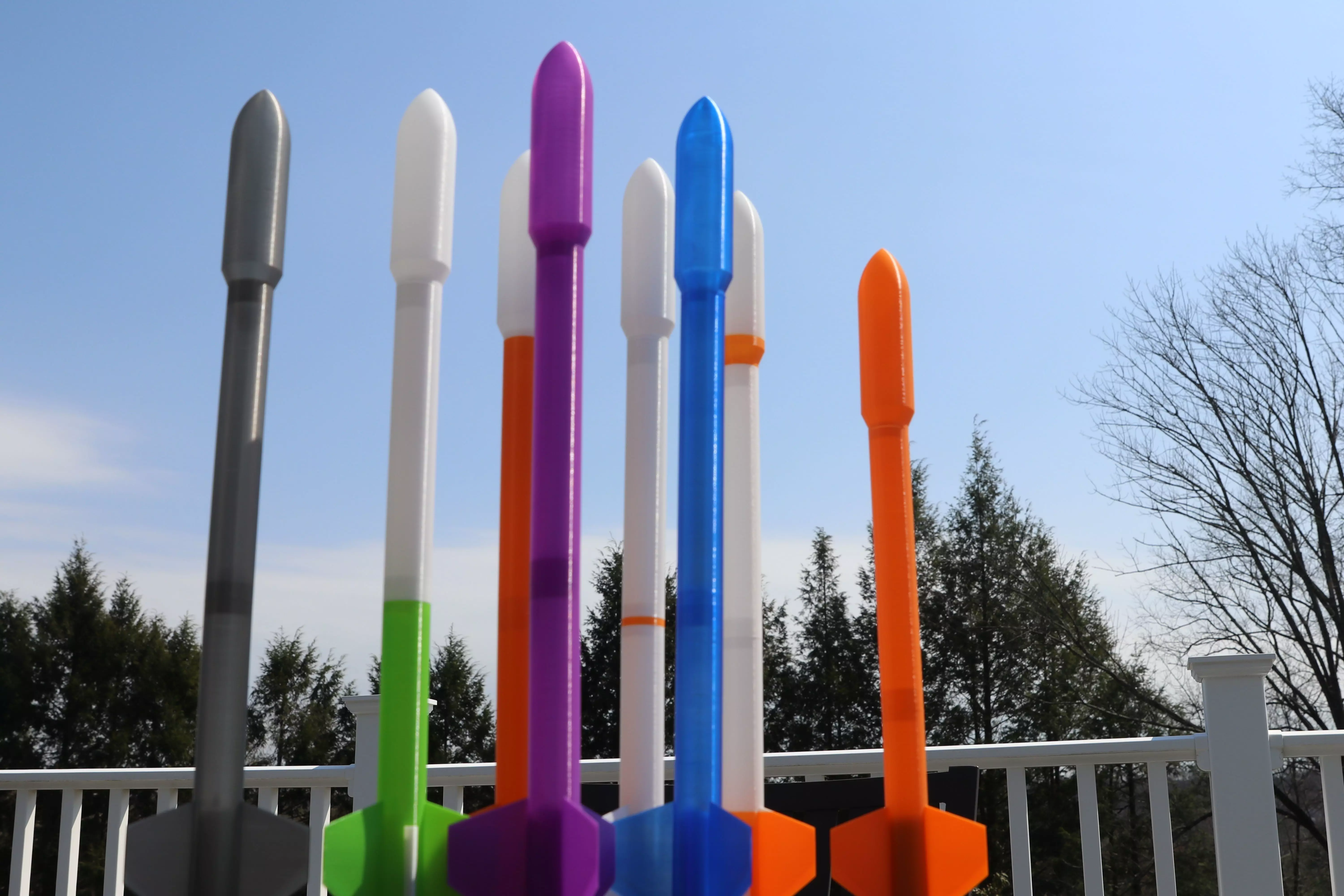Fully Functional 3D Printed Rocket 3D print model_0