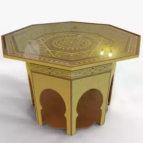 Moroccan Traditional Octagon Table