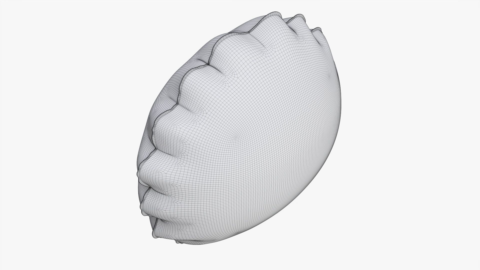 Foil decoration balloon 07 Lion 3D model_8